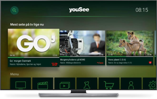 YouSee Android-TV-app