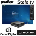 TV Tuner computer YouSee Stofa Canal Digital Boxer