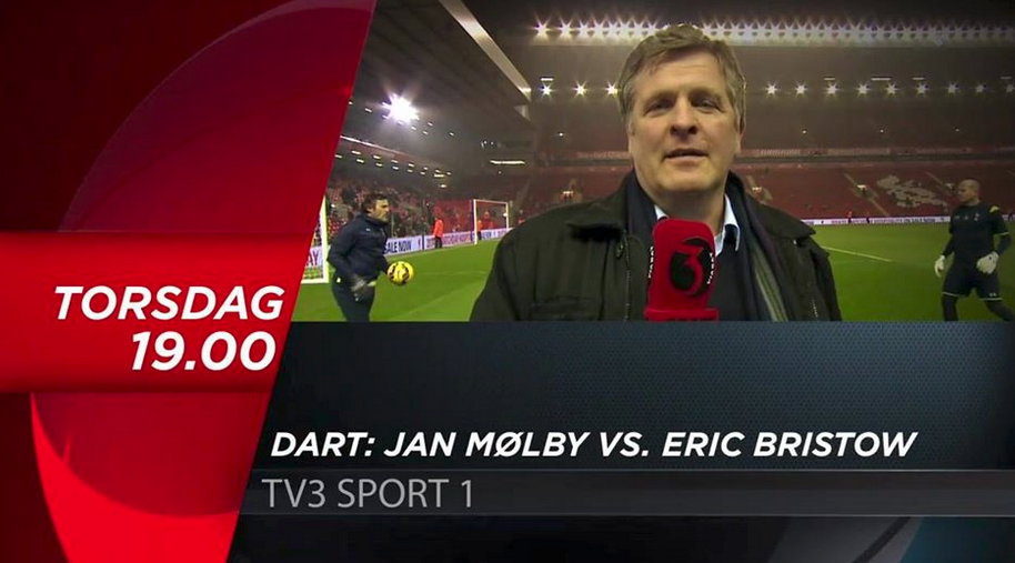 Jan mølby dart TV3 Sport