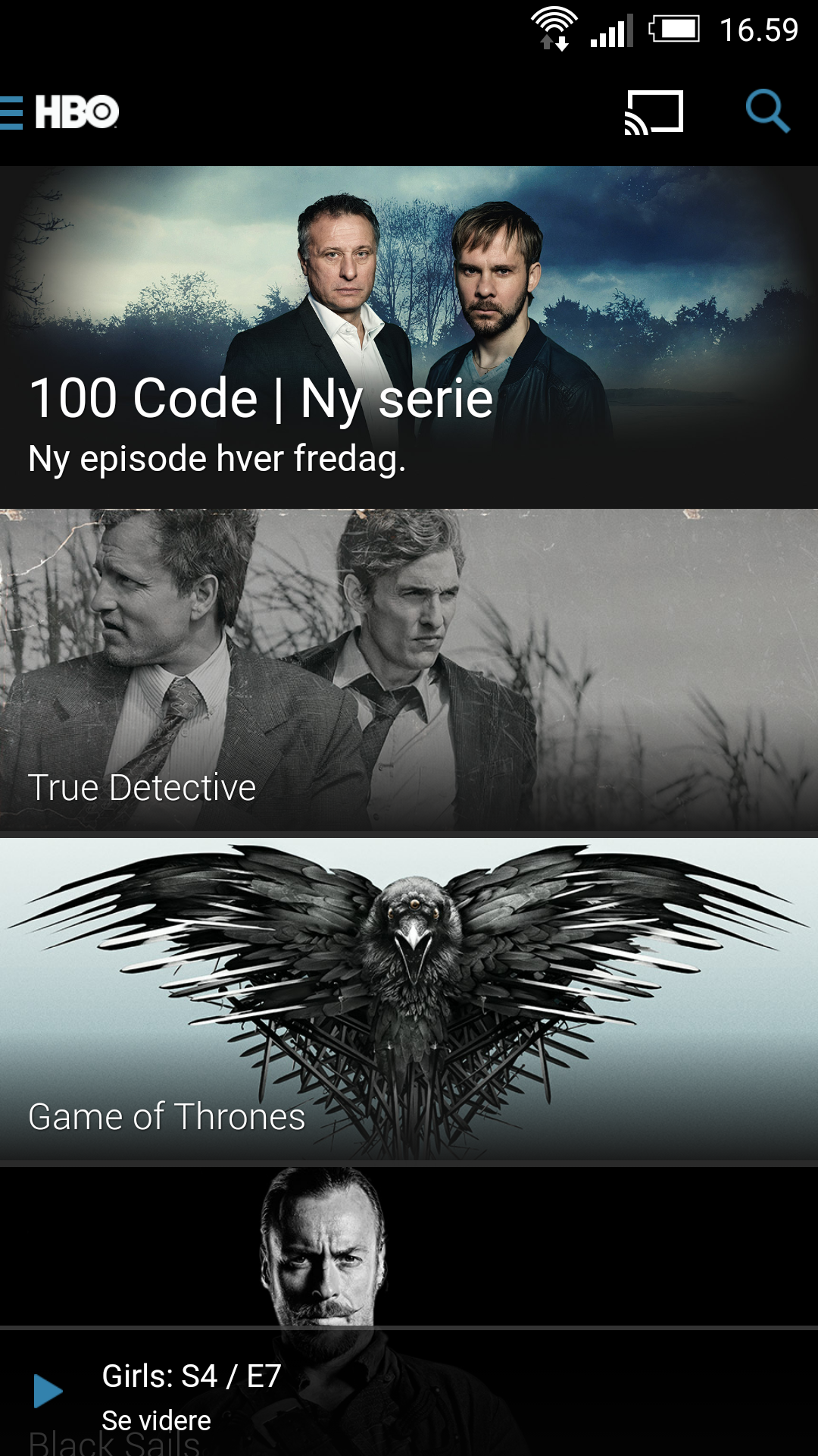 fire Arkitektur ale HBO Nordic kommer på Chromecast og rigtig Airplay