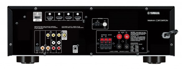 Yamaha RX-V379 bagside