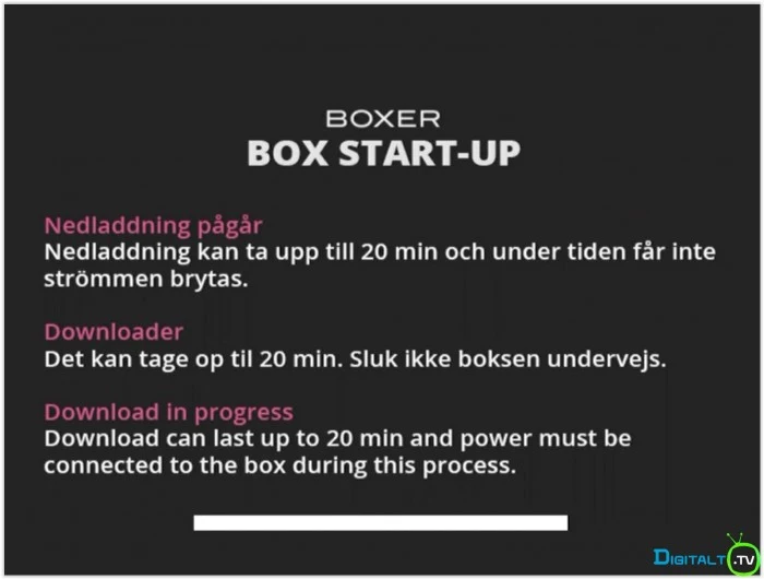 Boxer Smartbox opdatering 1
