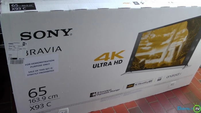 Sony X93C kasse