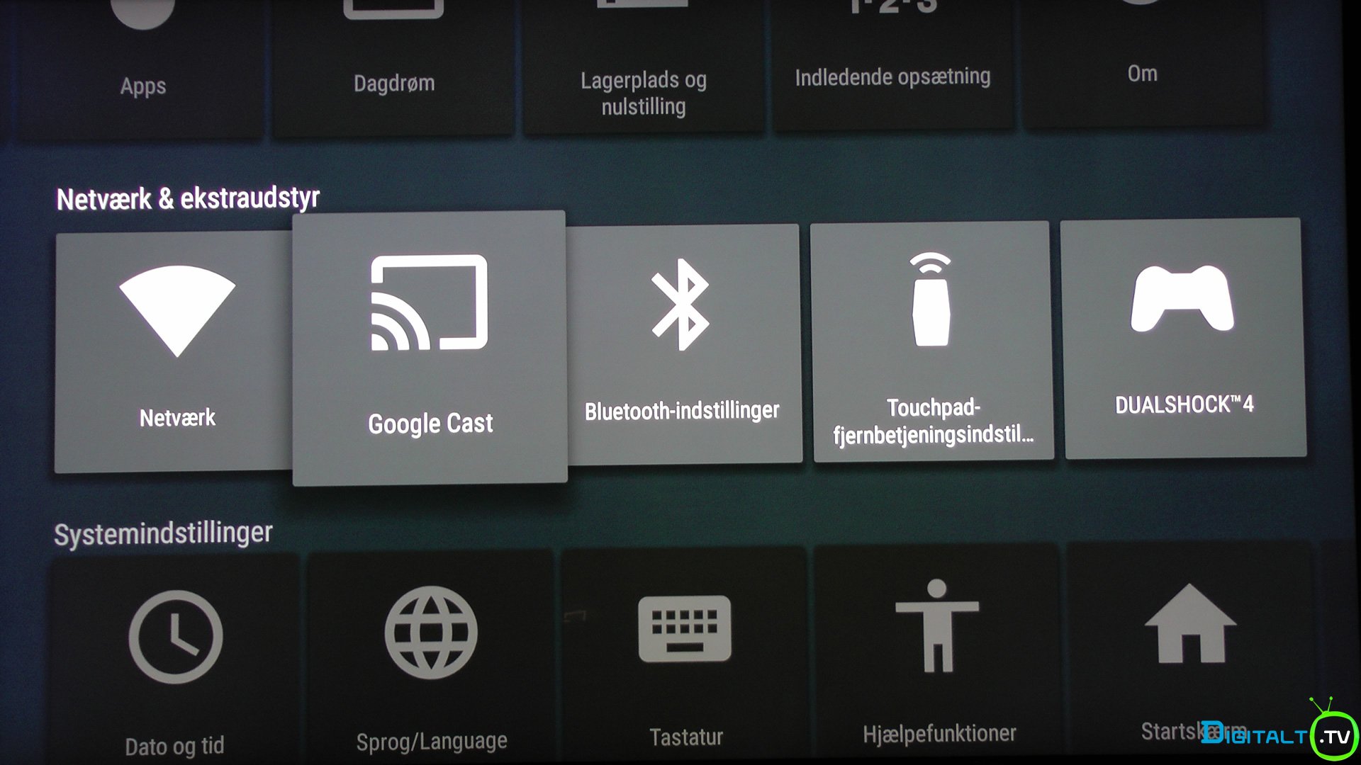Android TV Google Cast