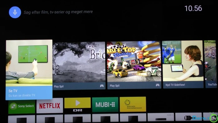 Android TV anbefalet