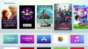 Apple TV ny brugeroverflade