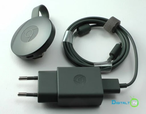 Ny Chromecast med stroemforsyning