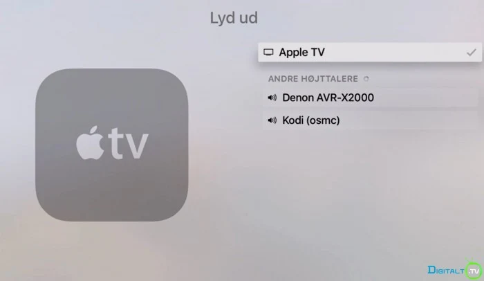 Apple TV 4 Lyd ud