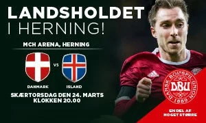 Danmark - Island landskamp