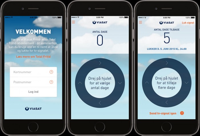 Viasat sommerhus app