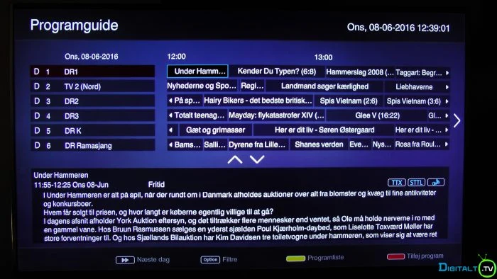 TCL S79 TV guide