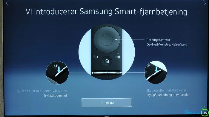 Samsung KS7005 Smart Fjernbetjening intro