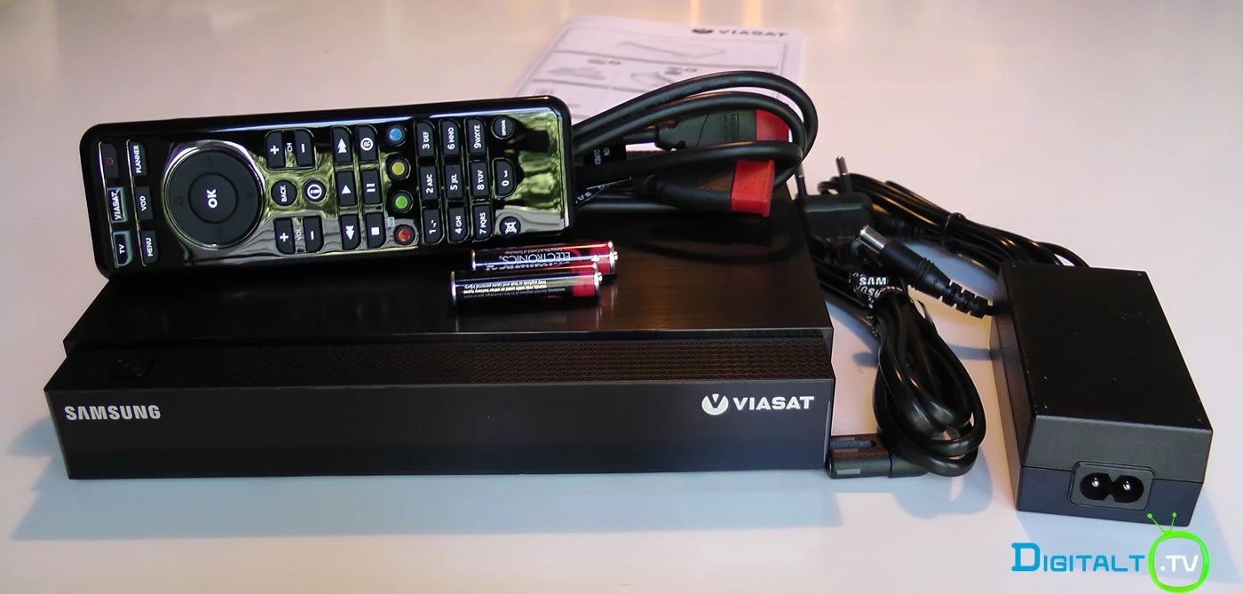 Viasat Ultra HD boksen Samsung GX-VI680SJ Test