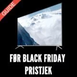 Før Black Friday TV Pristjek