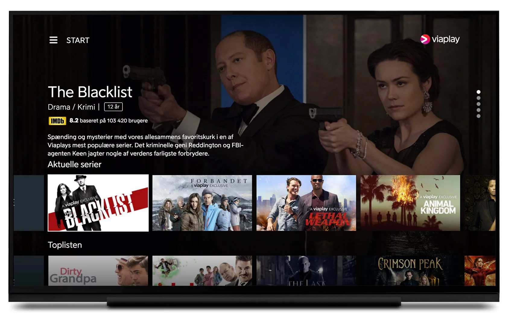 Android TV Viaplay