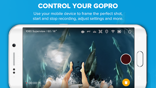 GoPro capture app illustration