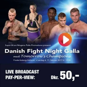 Danish Fight Night boksning 11/02/17
