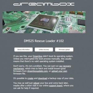 dreambox firmware install