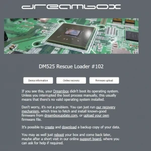 dreambox firmware install