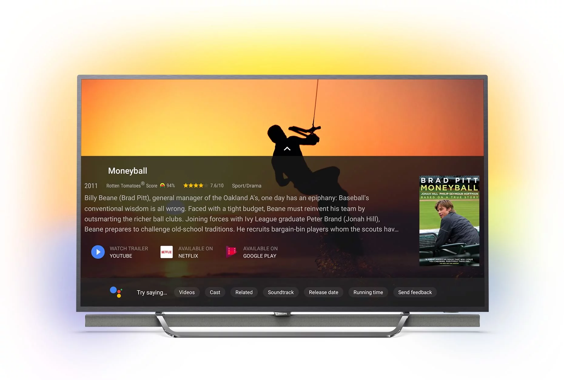 Google Assistant Android TV Philips