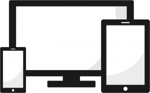 Smartphone tablet laptop ikon