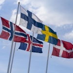 nordiske lande flag