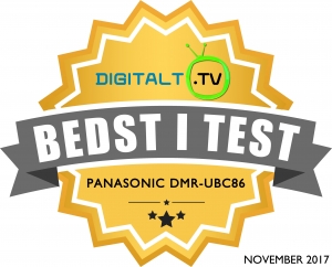 Panasonic DMR UBC86 bedst i test