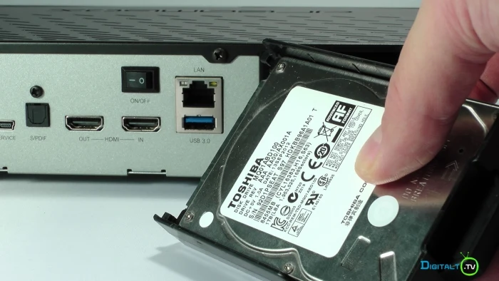 DM920 harddisk installation 2