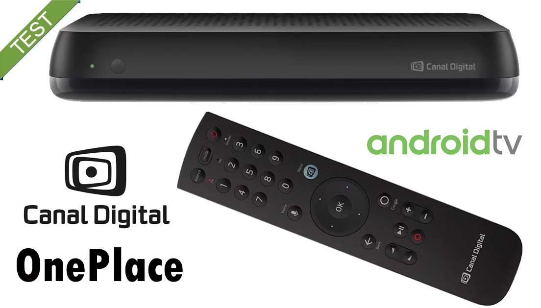 Sikker labyrint analog Canal Digital OnePlace - Android TV-boks Test
