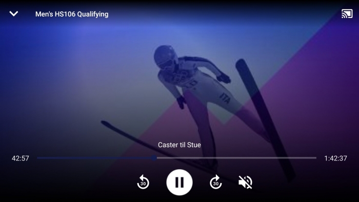 Eurosport Player Cast