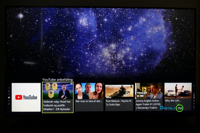 Panasonic Home Screen 30 youtube