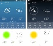 Screenshot Netatmo app