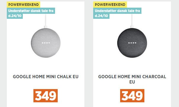 Google Home Mini Powerweekend