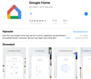 Google Home app iOS