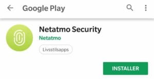 Netatmo Smart Smoke Alarm app install
