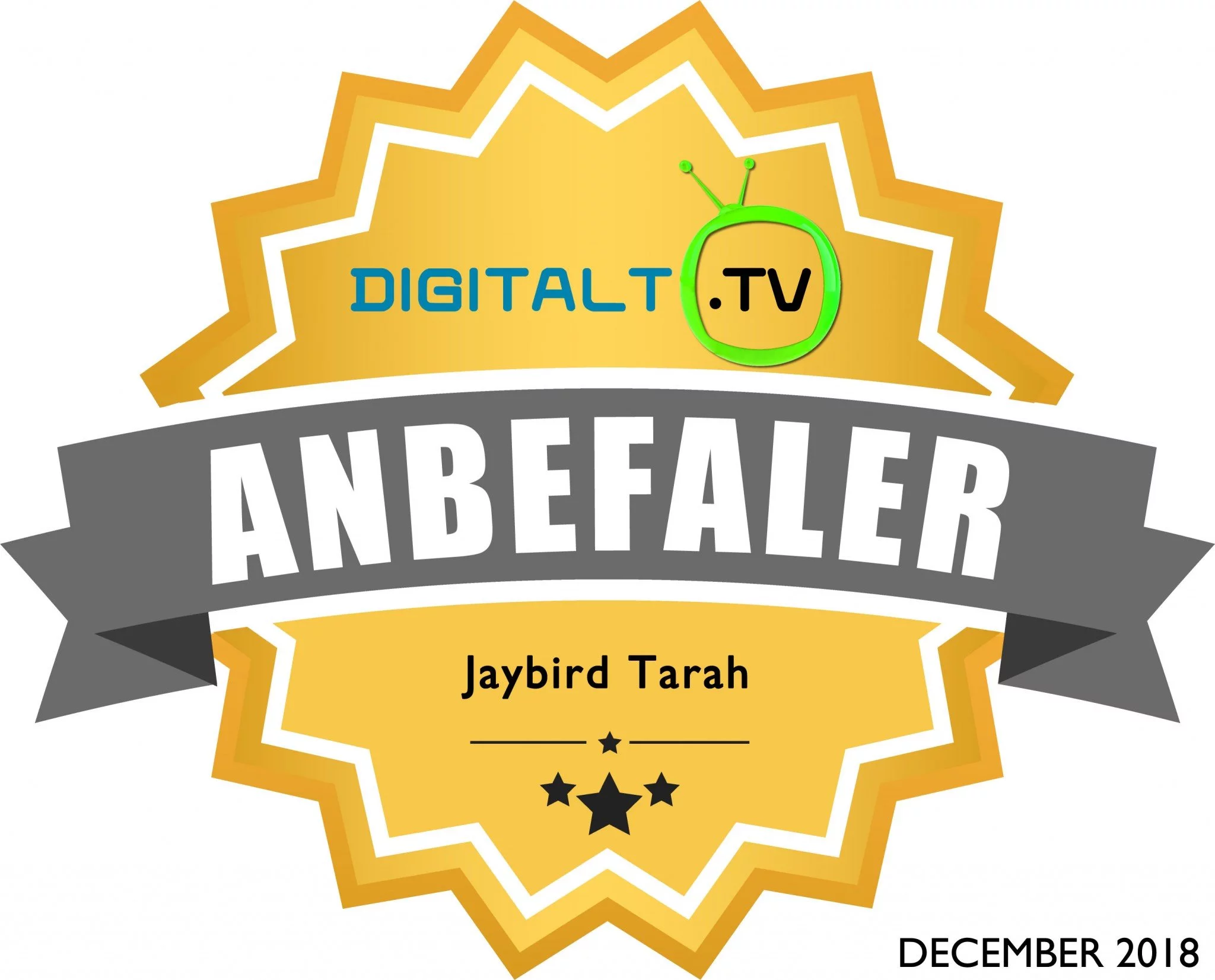 Jaybird Tarah Logo anbefaling