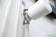 Tado V3+ Termostat installeret