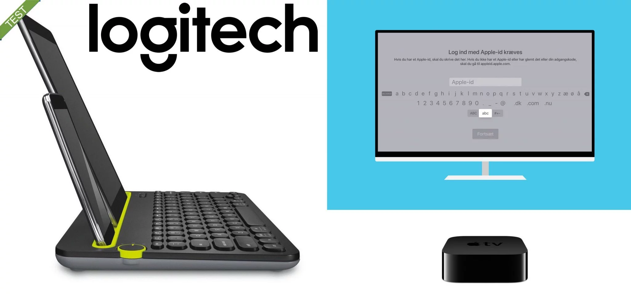 Logitech K480 keyboard test