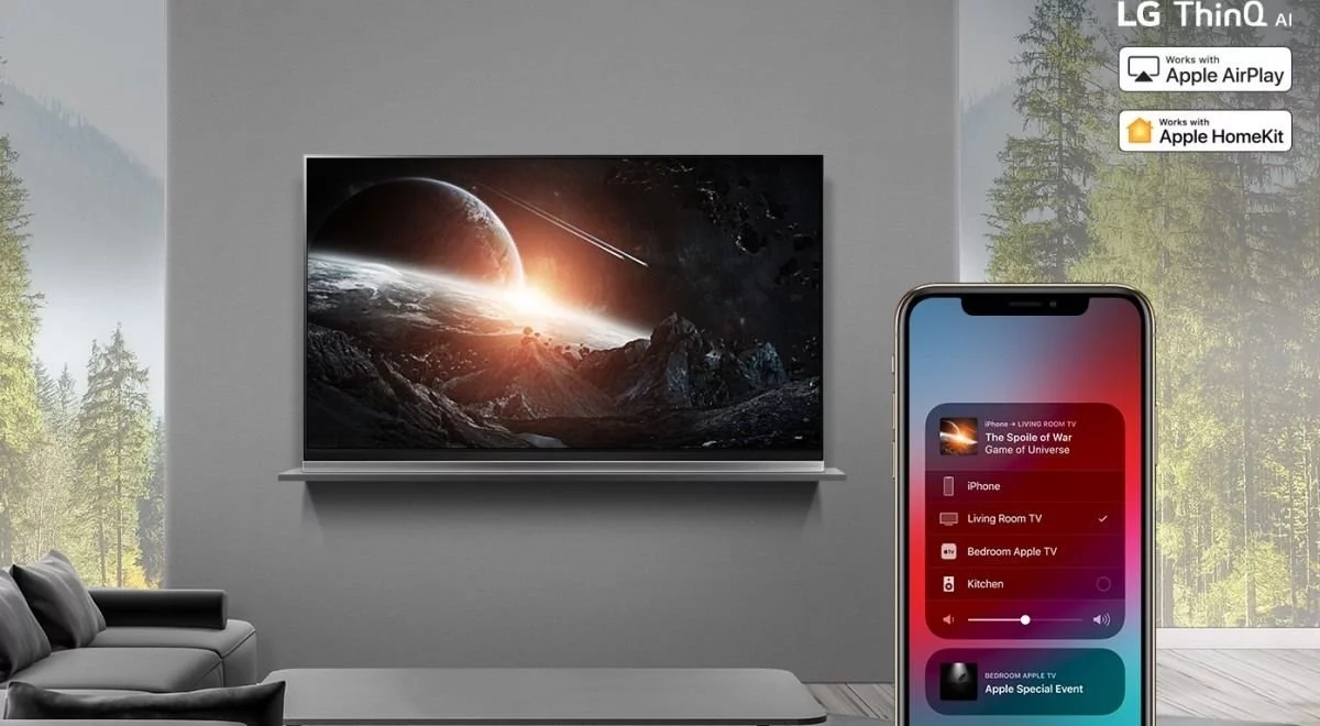 Apple Airplay LG TV 2019