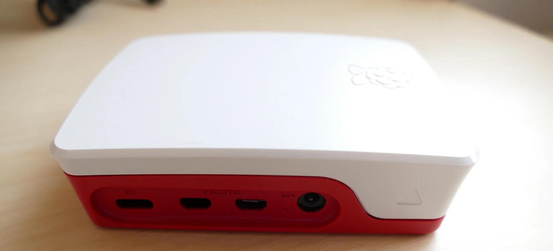 Raspberry Pi 4 case side