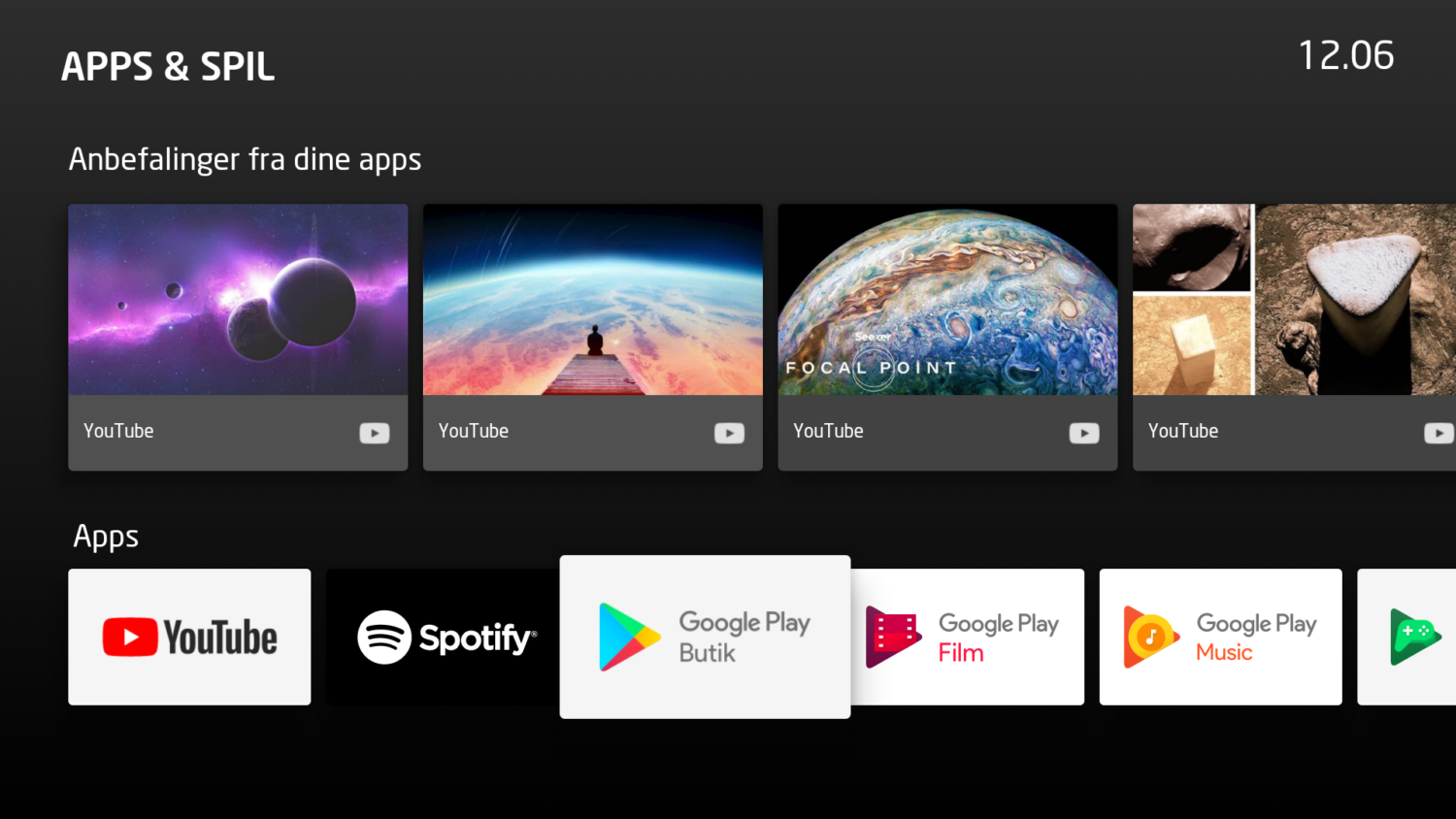 Google Apps Spil Stofa TV boks