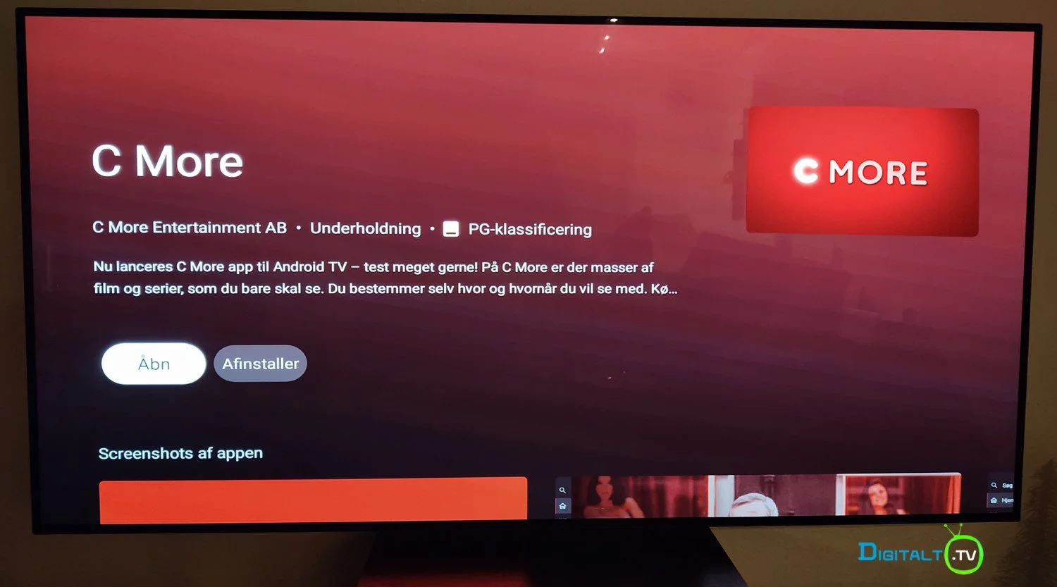 C More Android TV app
