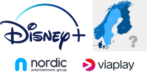 Disney+ nordiske lande nent