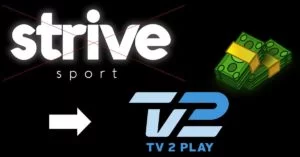 Strive TV 2 Play prisstigning