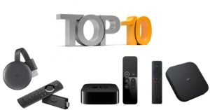 Medieafspillere Top 10 liste