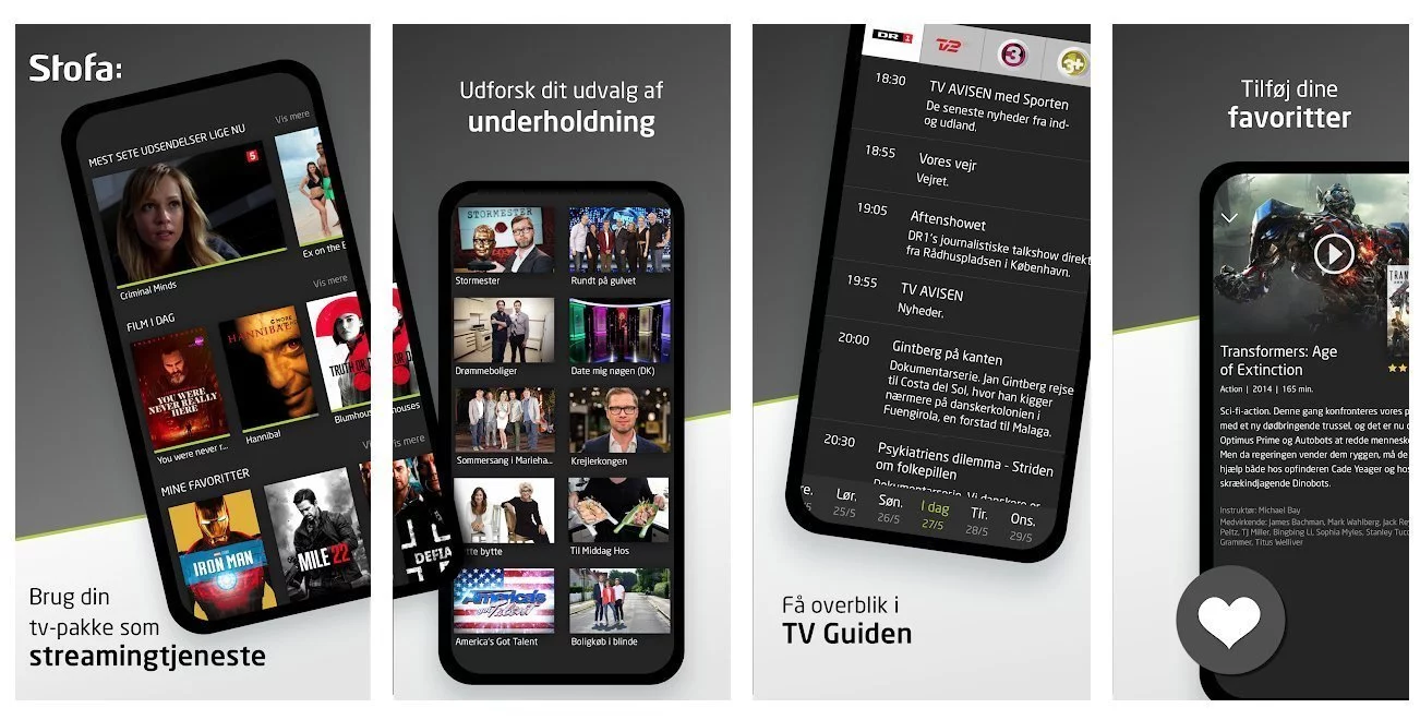 Stofa opdaterer TV app - nu for ændre tjeneste kanaler i app'en