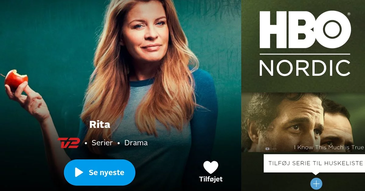 Huskeliste TV 2 Play HBO Nordic