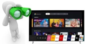 discovery+ app LG webos efterlysning