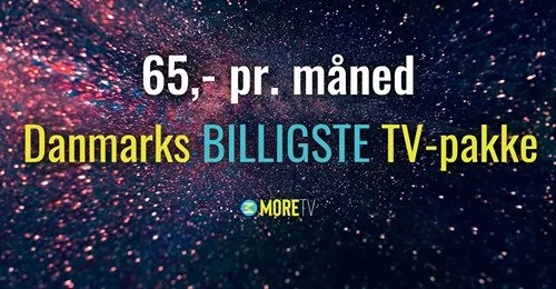 Gå tilbage voldgrav undskylde More TV 2021 nyt - Prisstigning og mulighed for at se med uden tv-boks