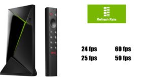 Nvidia Shield TV billedfrekvens frame rate